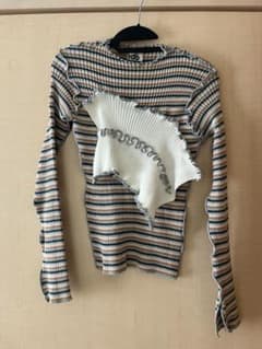 Kotohayokozawa ニット フリル トップス - メルカリ