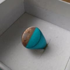 Maison Margiela ツートーン オーバル シグネットリング - メルカリ