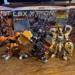 LBX ゼノン イフリート ルシファー ダンボール戦機 素組み立て 欠損三