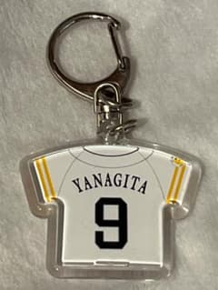 柳田悠岐 9 ソフトバンク ホークス ユニフォーム キーホルダー - メルカリ