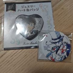 名探偵コナン ペンシルアート 缶バッジ 怪盗キッド 薔薇 - メルカリ