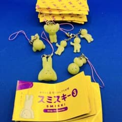 スミスキー 3 ストラップアクセサリー 5種 セット ガチャ SMISKI 蓄光