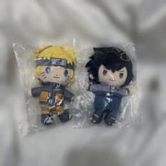 NARUTO むにゅぐるみ サスケ ナルト - メルカリ