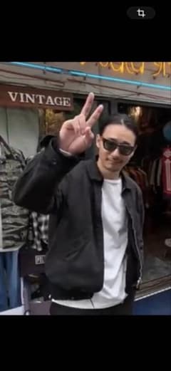 PHIGVEL ダッククロス スポーティングジャケット ブラック 山田蓮着