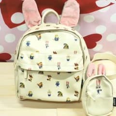 香港ディズニーランド ズートピア ニック ジュディ リュック バッグ
