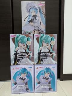 初音ミク フィギュア 5点セット ヴィンテージドール 白薔薇 クラシカル