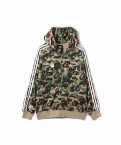 BAPE X ADIDAS CAMO SHARK FULL ZIP HOODIE - メルカリ