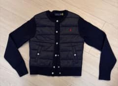 ポロラルフローレン【レア】ハイブリッドロングスリーブカーディガン L