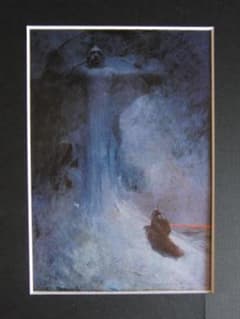 アルフォンス・ミュシャ、ポエジー、希少な画集より、新品高級額・額装