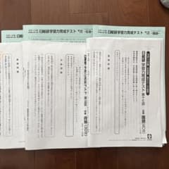 日能研学力育成テスト 5年 第16回 第17回 第18回 5月 6月 - メルカリ