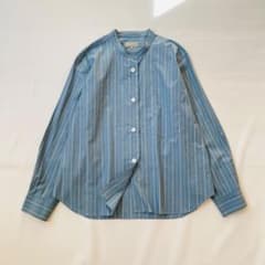 美品】マーガレットハウエル スーパーファイン コットン ストライプ