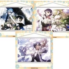 ソードアート・オンライン SAO くじ引き堂 タペストリー アスナ キリト