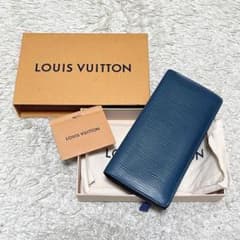 箱付/良品】ルイヴィトン 長財布 ポルトフォイユ ブラザ エピ レザー