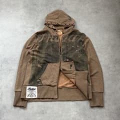 y2k 00s】Archive パーカー ダブルジップ ギミック バイカー - メルカリ