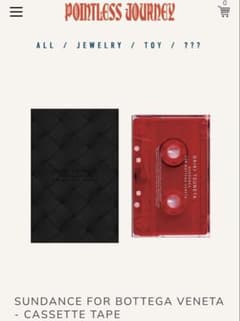 SUNDANCE FOR BOTTEGA VENETA 常田大希 カセットテープ - メルカリ