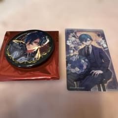 悪魔執事と黒い猫 4周年 缶バッジ クリアカード アニメイト ハウレス