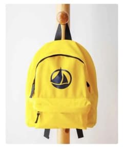 新品未使用 【プチバトー】 ノベルティ キッズリュック イエロー