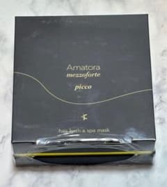 新品未開封品♡Amatora mezzoforte p ヘアバス & スパマスク - メルカリ