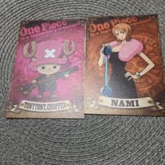 ONE PIECE チョッパー ナミ ポストカードセット - メルカリ