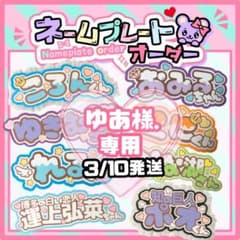 うちわ文字 ファンサ 文字パネル ネームボード オーダー 桜ちゃん 連結