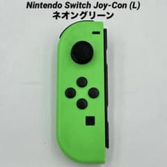 Nintendo Switch Joy-Con (L) ネオングリーン - メルカリ