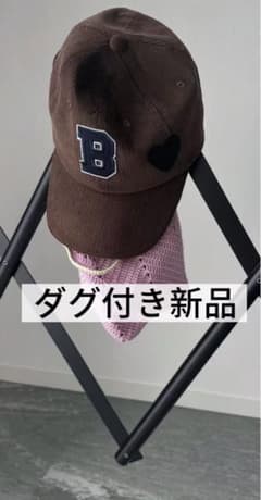 正規品bibiy.B. CLUB CAP ブラウン - メルカリ