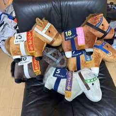 特大サイズ 競走馬ぬいぐるみセット アイドルホースセット ウマ娘