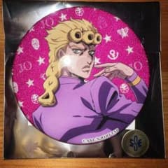 ジョジョワールド3 グリッター缶バッジ ジョルノ - メルカリ