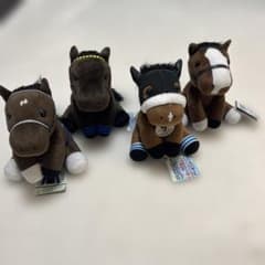 アイドルホース (Mサイズ) 4体セットJRA 馬 ぬいぐるみ - メルカリ