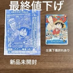 モンキー・D・ルフィ：週刊少年ジャンプ付録6.7特大号 P-033 2枚