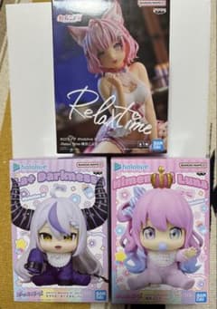 ホロライブ ホロベイビーズ Relax time フィギュアフィギュア3体セット