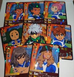 イナズマイレブンGO ギャラクシー アースイレブン 8枚まとめ売り