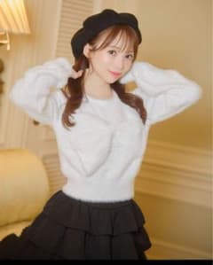 ミシェルマカロン ビッグリボンニットトップス - メルカリ