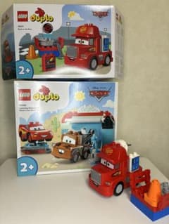 LEGOデュプロ ライトニング・マックィーンとメーターのカーウォッシュ