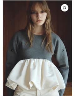 the toe Aachen Balloon Peplum - メルカリ