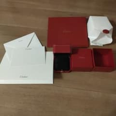 カルティエ リング ジュエリーケース ボックス 空箱他セット - メルカリ