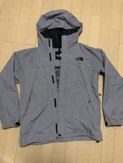 ノースフェイスノベルティスクープジャケットチェック柄マウンテン