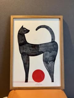 最終値下げ 山口一郎さん| Ichiro Yamaguchi原画 黒猫 希少 - メルカリ