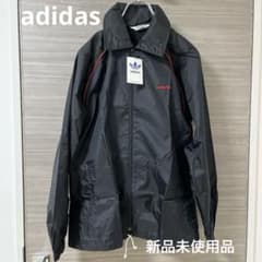 激レア80s アディダス adidas ナイロンジャケット BLACK M - メルカリ
