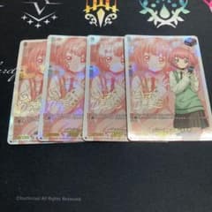 ヴァンガード 羽根山ウララ サイン 4枚 トリガー 狂乱の令嬢