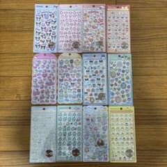 ボンボンドロップシール、コットンパフィシール 正規品サンリオ