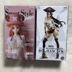 ワンピース ナミ チョッパー ボア・ハンコック フィギュア 2個セット