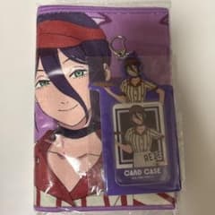 ラウンドワン限定 チェンソーマンレゼ篇 カードケース マフラータオル