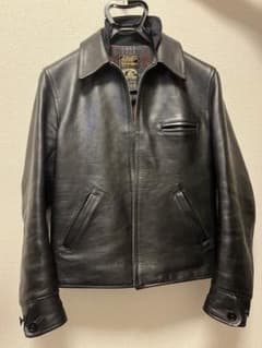 美品】アットラスト at last & co 2nd レザースポーツジャケット