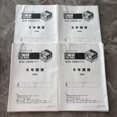 2024年日能研全国公開模試合格判定テスト6年生4回分 - メルカリ