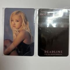 BLACKPINK DEADLINE ロゼ 韓国限定 特典 トレカ ラキドロ - メルカリ