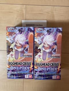 新品】ワンピースカードゲーム EB-04 エッグヘッド 2BOXテープカット