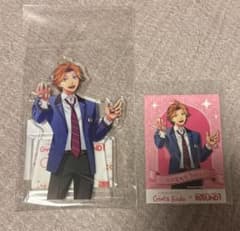 ときメモGS 新名旬平 アクリルスタンド ステッカー ラウンドワン