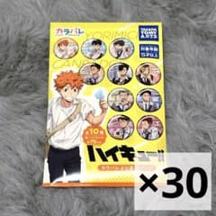 ハイキュー カラパレ より道 缶バッジ 未開封 30個 - メルカリ