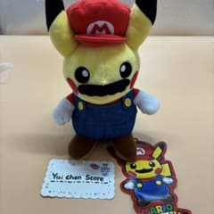 マリオピカチュウ ぬいぐるみ - メルカリ